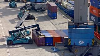 Konecranes for roundtheclock container handling [upl. by Imogene]