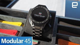 TAG Heuer Connected Modular 45  HandsOn [upl. by Michelsen]