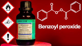 Benzoyl peroxide FreeRadical polymerization [upl. by Ignazio37]