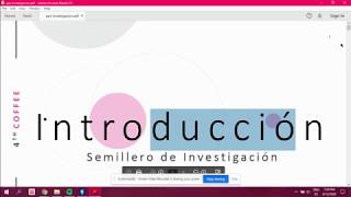 ¿Cómo hacer la introducción en nuestro proyecto de investigación [upl. by Acinnod]