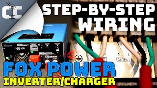 Step By Step  How To Wire An InverterCharger [upl. by Notlem371]