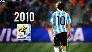 Lionel Messi ● World Cup ● 2010 HD [upl. by Ellehcil]