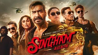 Singham Again Movie in Hindi 2025  Singham Ajay Devgan  Akshay Kumar Tiger Shroff Deepika [upl. by Eidnam]