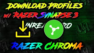 How to Import Razer Chroma Profiles  Razer Synapse 3 [upl. by Glennon]