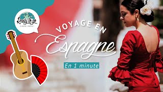 Voyage en Espagne en 1 min [upl. by Raynata]