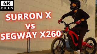 SURRON X vs SEGWAY X260  Which should you buy [upl. by Amati]