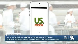 Teamsters threaten strike against US Foods [upl. by Eleirbag]