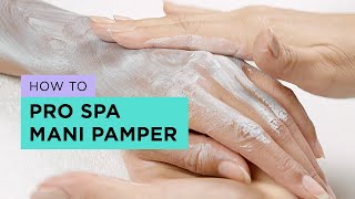 Spa Manicure with OPI ProSpa Tutorial [upl. by Kanter894]