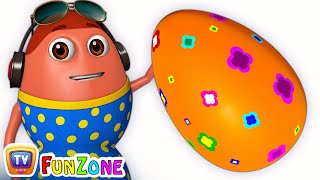 Learn ORANGE Colour with Johny Johny Yes Papa  Surprise Eggs Colours Ball Pit Show  ChuChuTV 3D [upl. by Laved13]