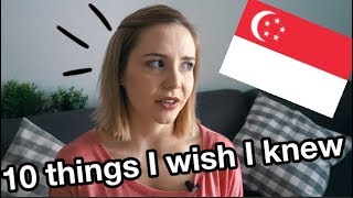 10 Things I wish I knew before moving to Singapore  Expat living [upl. by Richers]