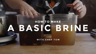 How to Make a Basic Brine [upl. by Alema18]