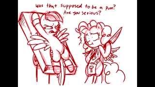 Cupcakes Alternate Ending  MLP Comic Dub [upl. by Enitsenrae]