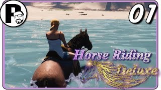 Horse Riding Deluxe 01  EIN NEUES PFERDESPIEL  Lets Play DEUTSCH [upl. by Coryden868]