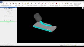 Alphacam 5 axis Contour Machining [upl. by Lednor]