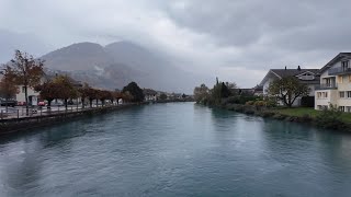 Autumn in Interlaken  Switzerland 🇨🇭  4K 60fps [upl. by Luce]