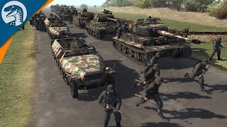 BUILDING INSANE DEFENSE LINE KURSK 1943  RobZ Realism Mod  Men of War Assault Squad 2 Gameplay [upl. by Oramlub]