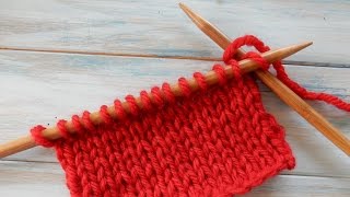 How to Knit Stitch k in Knitting [upl. by Dleifrag]