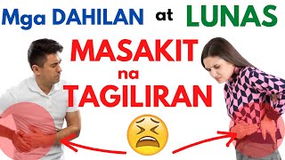 Lunas sa Masakit na TAGILIRAN sa bandang KANAN o KALIWA  Gamot SANHI ng pananakit ng tagiliran [upl. by Llehsad924]