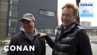 Conan Arrives In Nuuk  CONAN on TBS [upl. by Ardnama458]