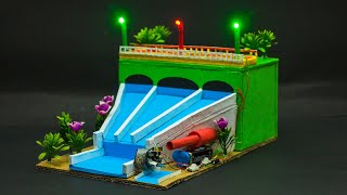 Hydroelectric Dam Working Model [upl. by Flodnar]