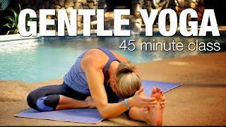 Gentle 45 Minute Tropical Yoga Class  Five Parks Yoga [upl. by Terza]