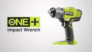 Ryobi ONE 18V Cordless 3Speed Impact Wrench Introduction Video [upl. by Obnukotalo]