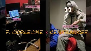 Central Cee et Freeze Corleone au studio [upl. by Kaye]