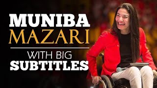 ENGLISH SPEECH  MUNIBA MAZARI  We all are Perfectly Imperfect English Subtitles [upl. by Bary218]