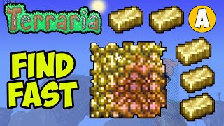 Terraria How To Get Gold Ore 2024  Terraria How Get Gold Bar [upl. by Eisnil]