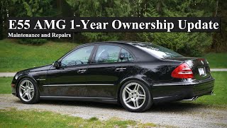 Mercedes E55 AMG 1Year Ownership Review 4K [upl. by Nyrem749]