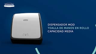 Guía de instalación  Dispensador MOD Toalla Manos Rollo Capacidad Media [upl. by Annaert]