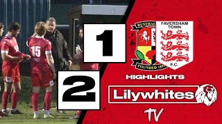 Highlights  Rusthall FC 1 Faversham Town 2 [upl. by Orgell]