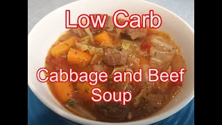 Cabbage and Beef Soup Low Carb [upl. by Aidil]