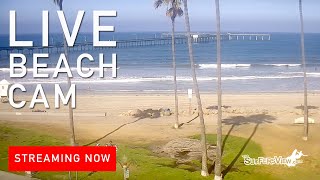 Live Surf Cam Ocean Beach San Diego California [upl. by Anilra]