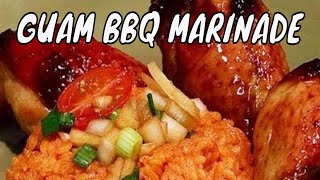 CHAMORRO BBQ Marinade  Guam Food  Chamorro Recipes [upl. by Nellda]