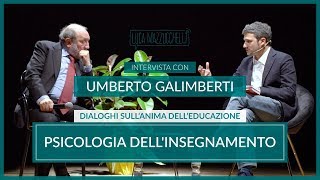 Psicologia dellinsegnamento  Umberto Galimberti [upl. by Areivax450]