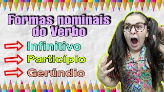 Gerúndio particípio e infinitivo [upl. by Doris255]