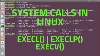 What is a System call  execl  execlp  execv [upl. by Trebo]