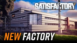 NEW Realistic Factory Design in Satisfactory [upl. by Joerg]