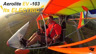 Aerolite EV103  Its ELECTRIC   Ultralight Aircraft [upl. by Marler]