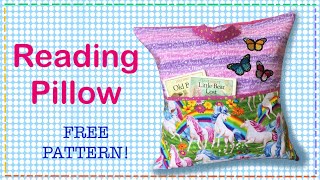 How to Create a Reading Pillow The Perfect Gift for All Ages [upl. by Kutzer85]