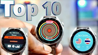 Huawei Watch 3 and 3 Pro and GT 3 Top 10 Important and Useful Apps [upl. by Ardnaet]