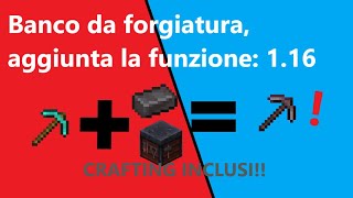 MinecraftBanco da forgiatura e strumenti di netherite 116 [upl. by Gnay110]