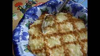 How to make Portuguese Arroz DoceRice pudding [upl. by Ecinnej]