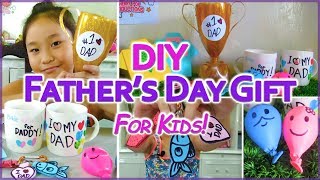 DIY Fathers Day Gift Ideas SUPER EASY for KIDS [upl. by Aibsel]