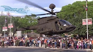 BELL OH58D KIOWA WARRIOR TAKEOFF  CROATIAN AIR FORCE  SPLIT RIVA [upl. by Madoc]