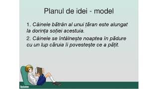 Planul de idei [upl. by Htes]