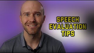 How to Take On the SPEECH EVALUATOR Role at a TOASTMASTERS Meeting [upl. by Breban]