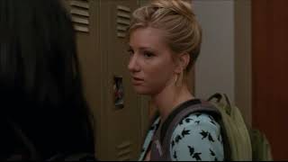 Glee  Brittany Tells Santana She Thinks Shes Pregnant 2x15 [upl. by Tnaryb]