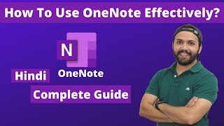 How To Use OneNote Effectively In Hindi Step by Step Guide 2020 [upl. by Anahsahs740]